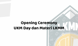 Featured image of post UKM DAY DAN MATERI LKMM